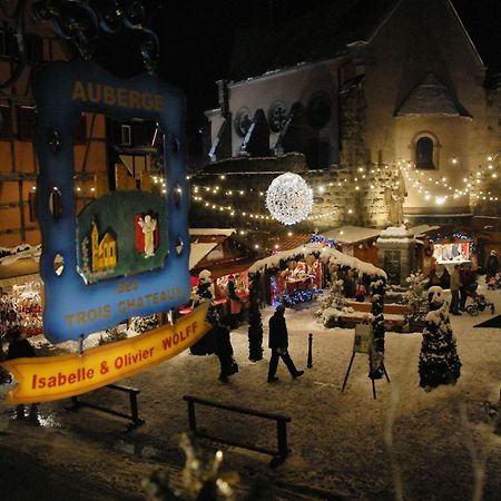 Auberge Des Trois Chateaux Eguisheim Dış mekan fotoğraf