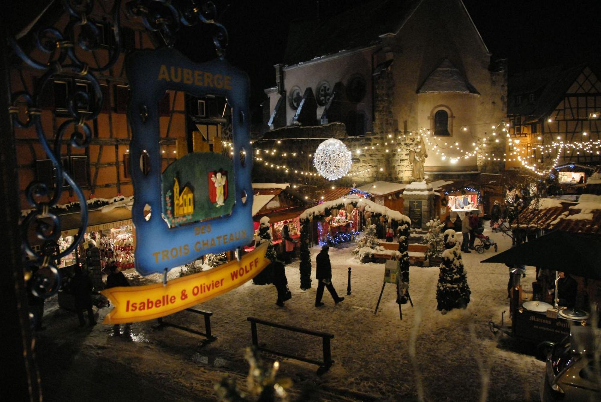 Auberge Des Trois Chateaux Eguisheim Dış mekan fotoğraf