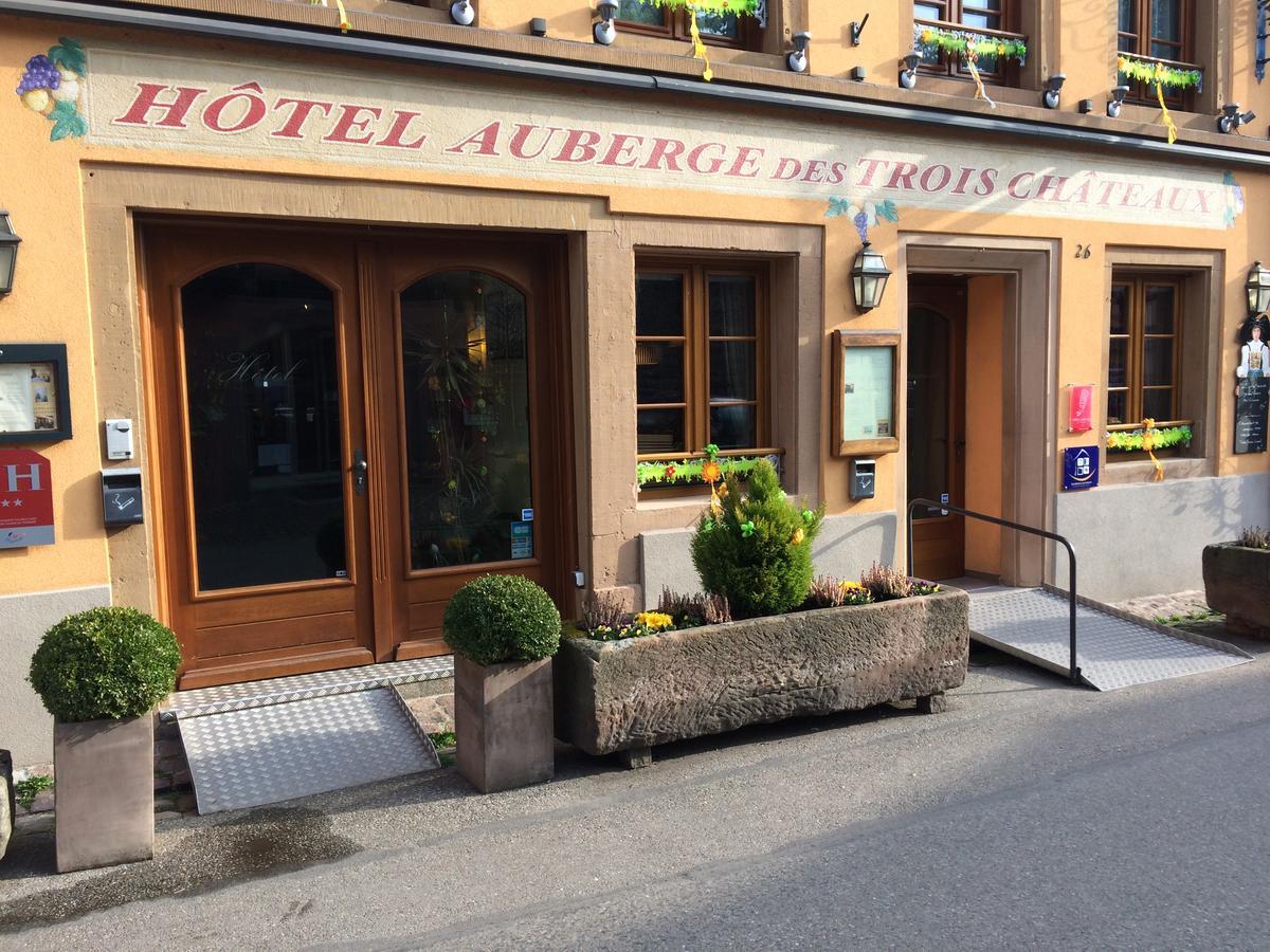 Auberge Des Trois Chateaux Eguisheim Dış mekan fotoğraf