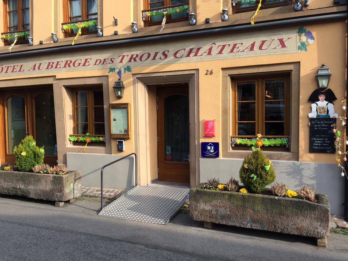 Auberge Des Trois Chateaux Eguisheim Dış mekan fotoğraf