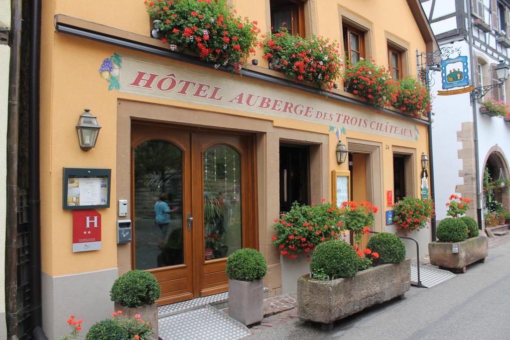 Auberge Des Trois Chateaux Eguisheim Dış mekan fotoğraf